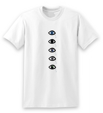 Load image into Gallery viewer, Eyes Shirt White
